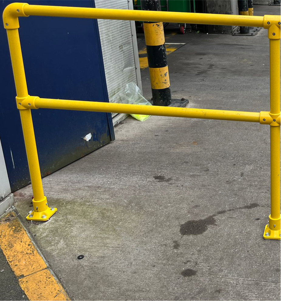 1 metre GRP Pedestrian Barrier Sections