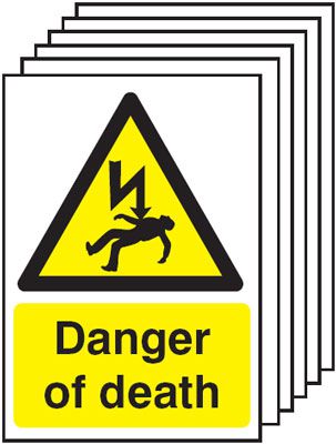 Danger of Death - Pk of 6