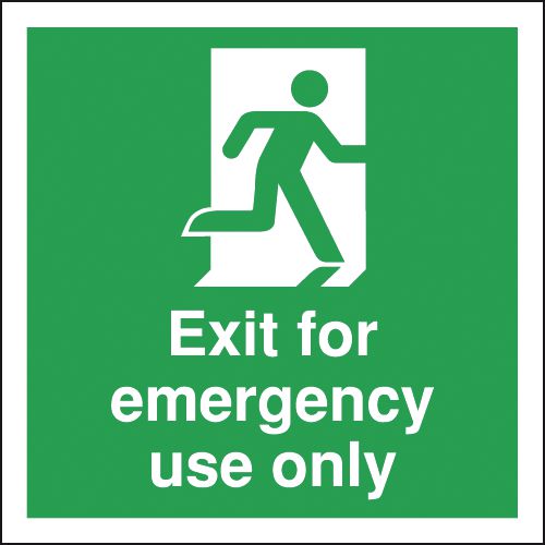 Exit For Emergency Use Only