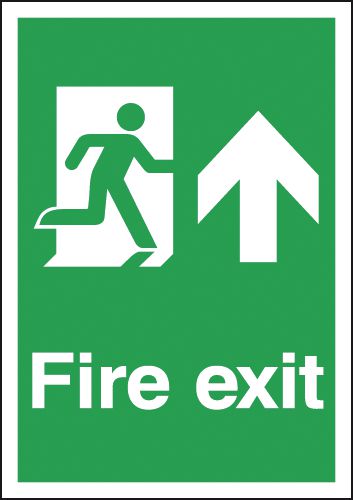 Fire Exit Running Man Up