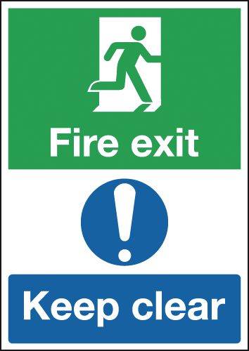 Fire Exit Keep Clear