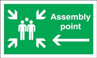 Assembly Point Arrow Left