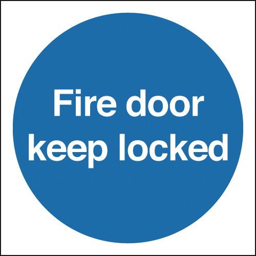 Fire Door Keep Locked