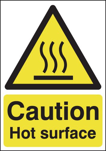 Caution Hot Surface