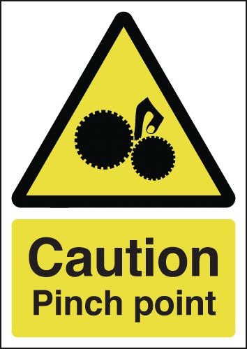 Caution Pinch Point