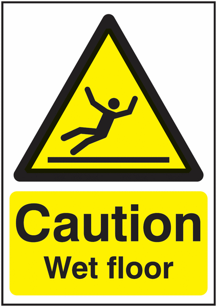 Caution Wet Floor