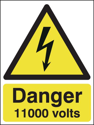 Danger 11000 Volts