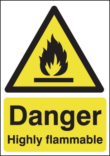 Danger Highly Flammable