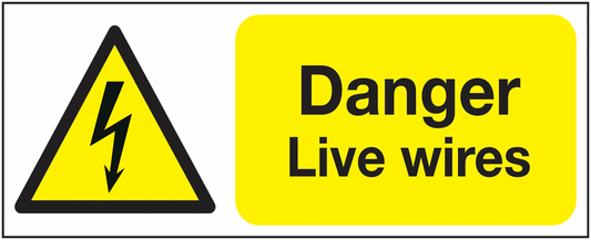 Danger Live Wires