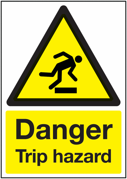 Danger Trip Hazard