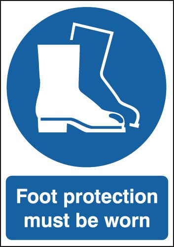 Foot Protection Must Be Worn