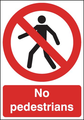 No Pedestrians
