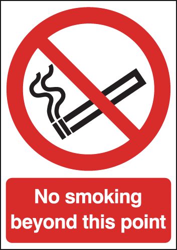 No Smoking Beyond This Point