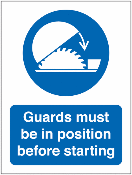 Guards Must Be In Position Before