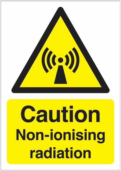 Caution Non-ionising Radiation
