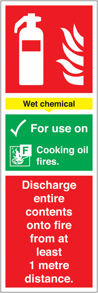 Wet Chemical Extinguisher For Use On
