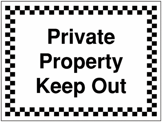 Private Property Keep Out