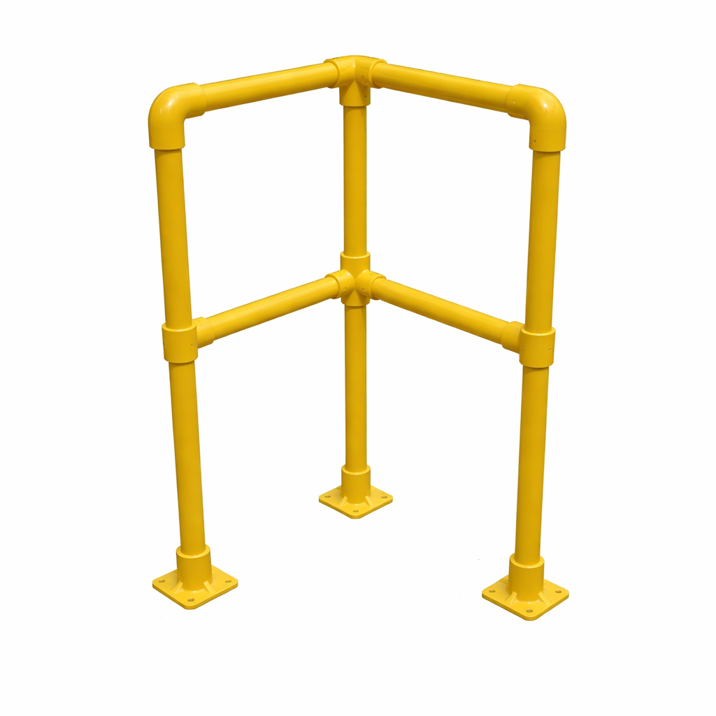 1.1 x 0.5 x 0.5 metre GRP Pedestrian Corner Barrier