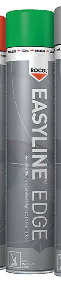 Rocol Easyline Edge spray can, green colour