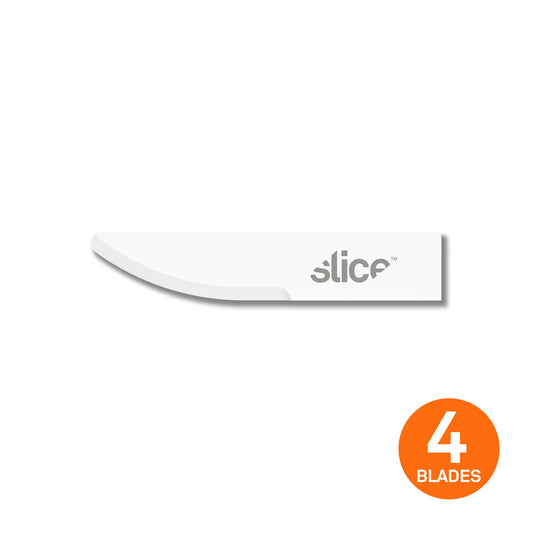 Slice Ceramic Curved Edge, Rounded Tip Knife Blades