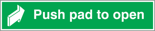 Push Pad To Open