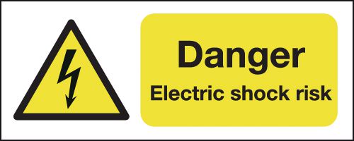 Danger Electric Shock Risk