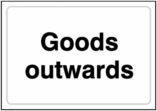 A4 Goods Outwards (Landscape)