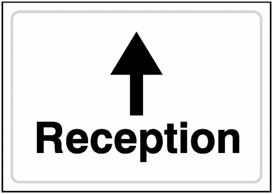 A4 Reception Ahead (Landscape)