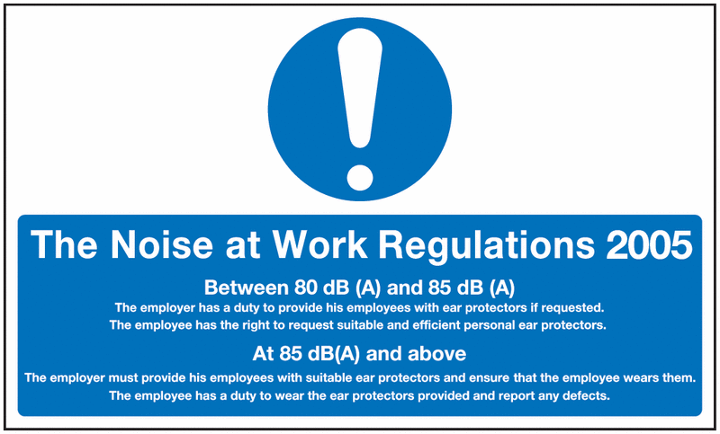 The Noise At Work Regulations 2005