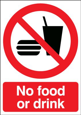 No Food or Drink