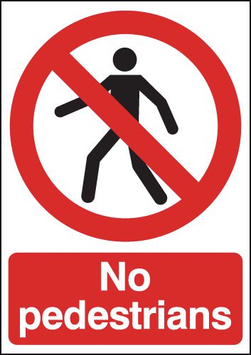 No Pedestrians