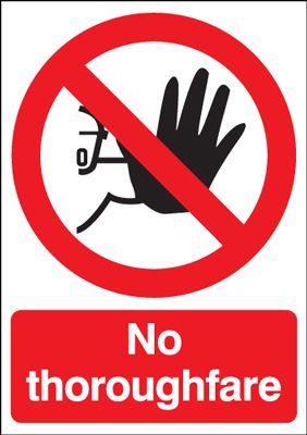 No Thoroughfare
