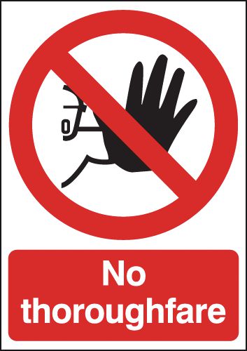 No Thoroughfare