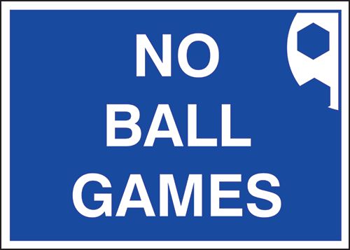 No ball games