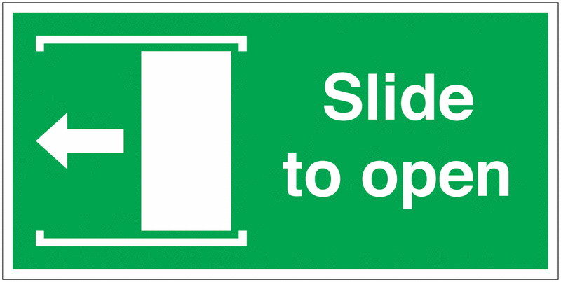 Slide To Open Left