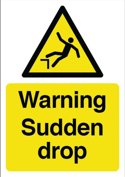 Warning Sudden Drop