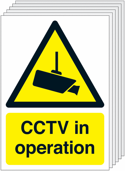 CCTV in Operation - Pk of 6
