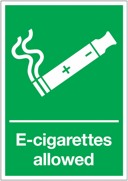 E-Cigarettes allowed