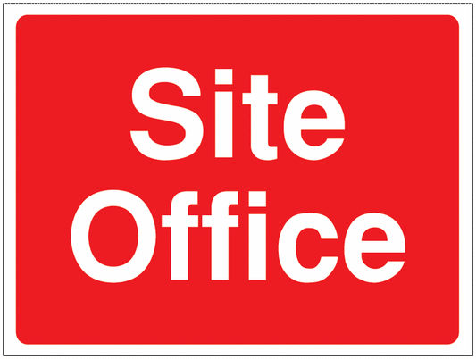 Site Office Construction Sign