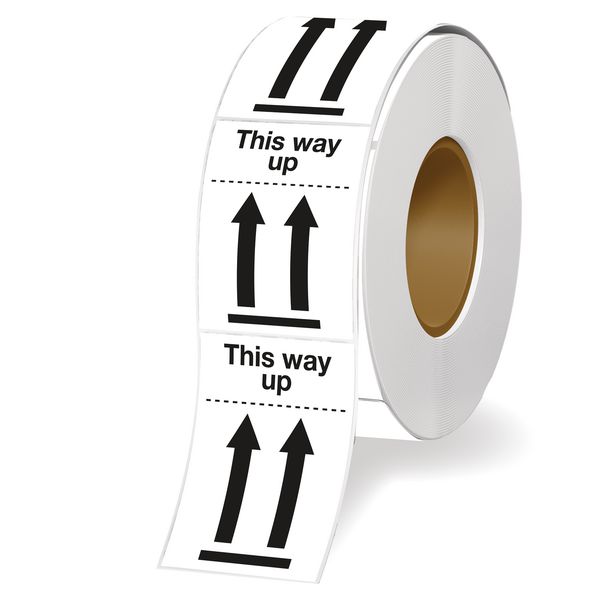 This way up Pictoral Marking Labels