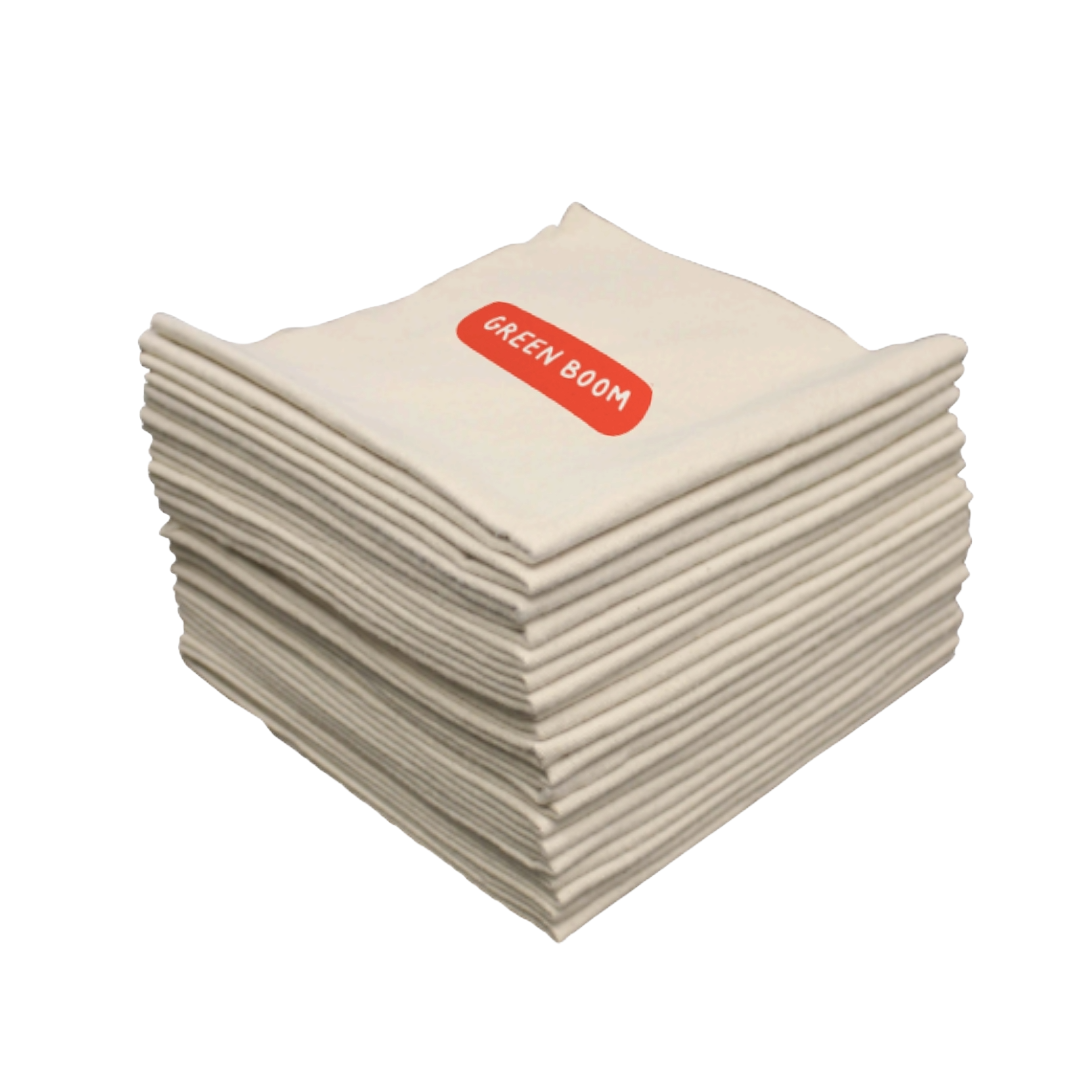 Green Boom Oil-Only Absorbent Pads - Pack of 100