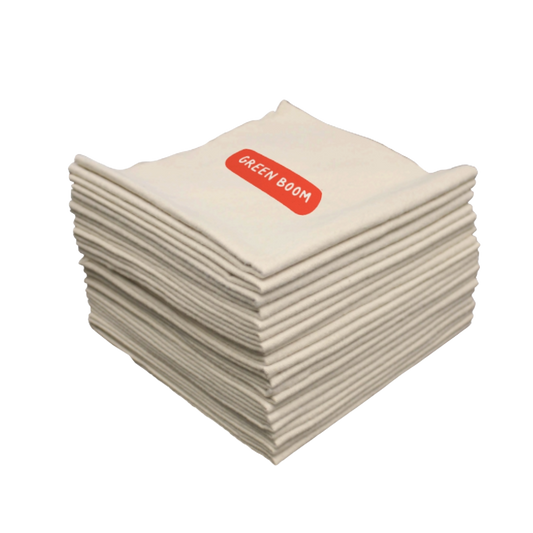 Green Boom Oil-Only Absorbent Pads - Pack of 100