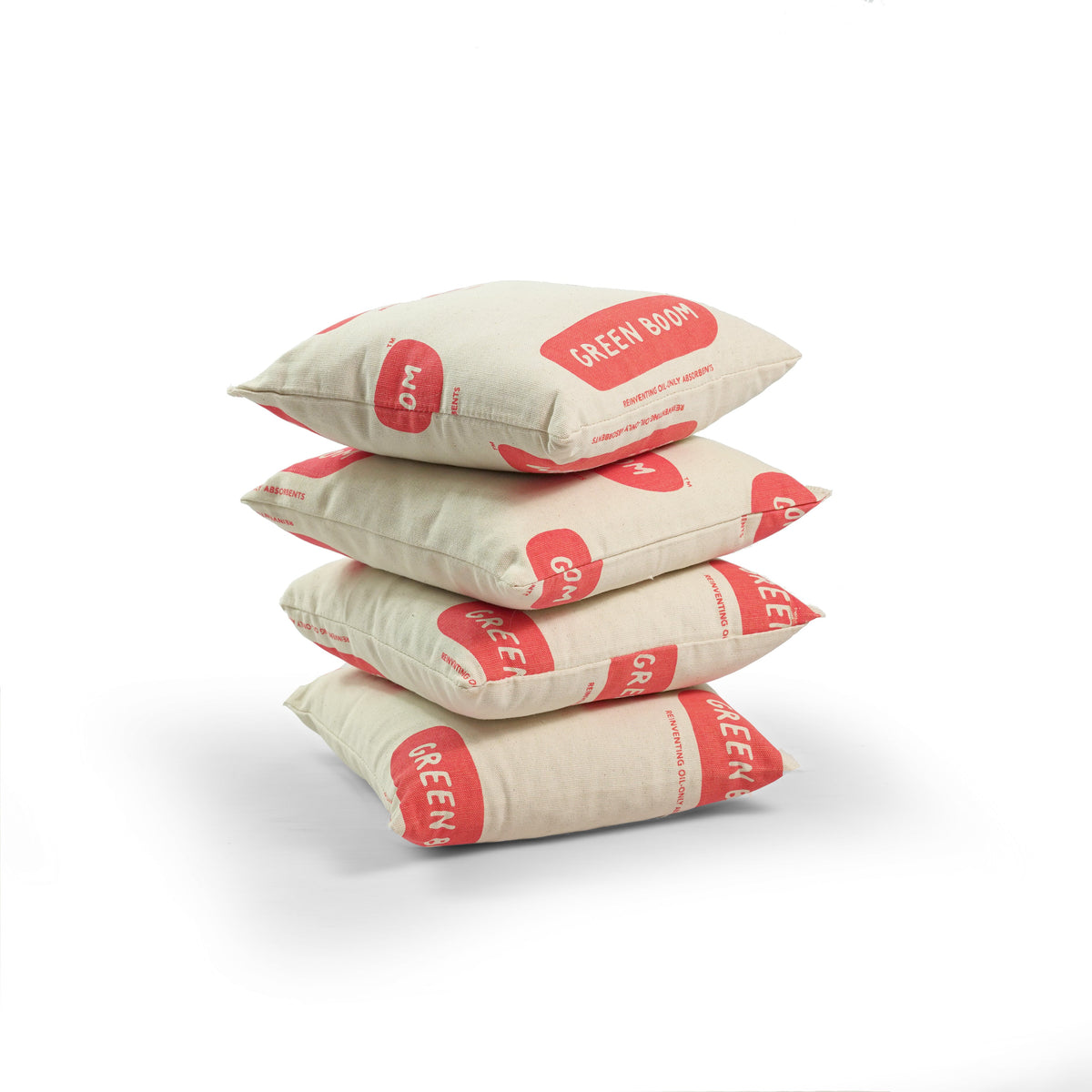 Green Boom Oil-Only Small Absorbent Pillows - Pack of 10