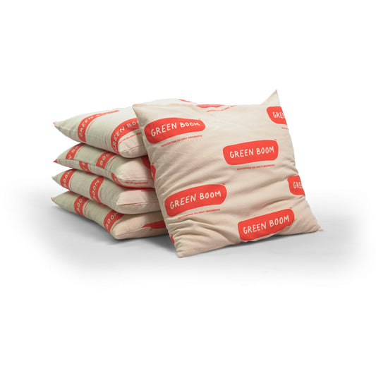 Green Boom Oil-Only Medium Absorbent Pillows - Pack of 10