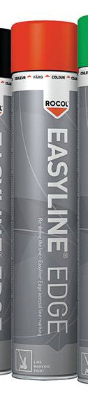 Rocol Easyline Edge spray can, orange colour