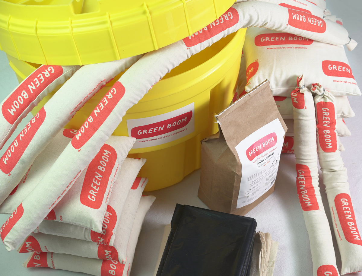 Green Boom Oil-Only Medium Spill Kit 50L Absorbency