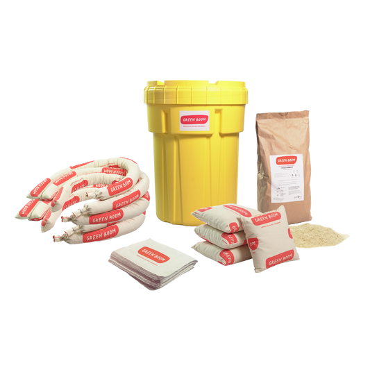 Green Boom Oil-Only Medium Industrial Spill Kit 215L Absorbency