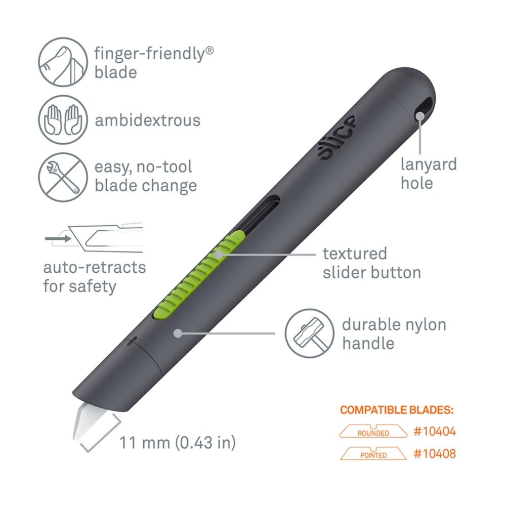 Slice Auto-Retractable Pen Cutter