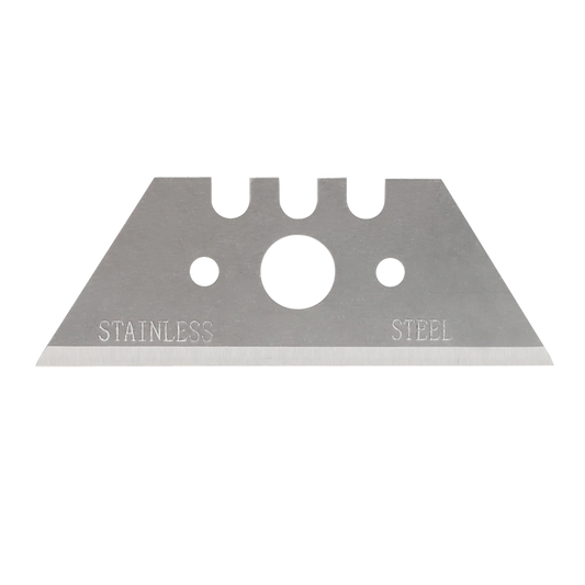 Industrial Pointed Tip Utility Blade Stainless Steel - Pack of 100
