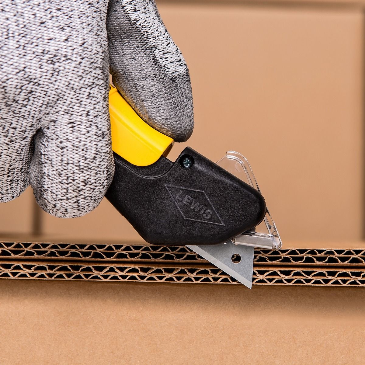 Lewis Auto Locking Safety Knife